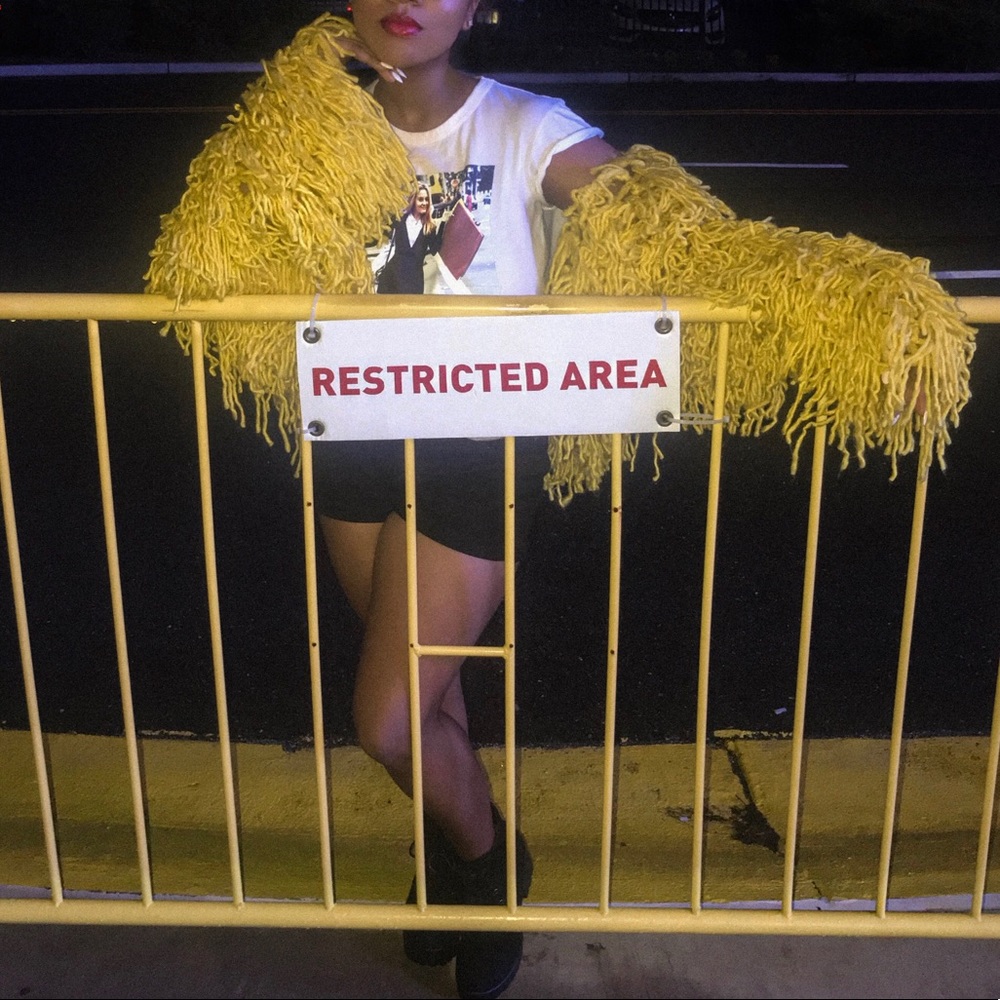 COPY - Shaggy Knit Shawl Cardigan